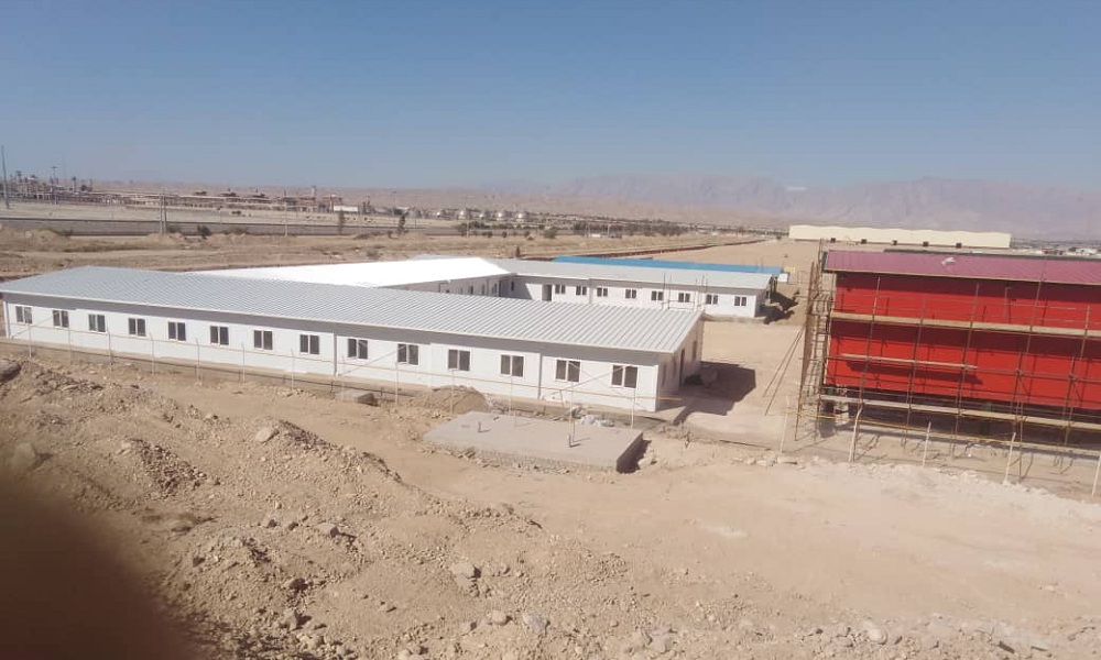 ساخت کانکس پیش ساخته در محل