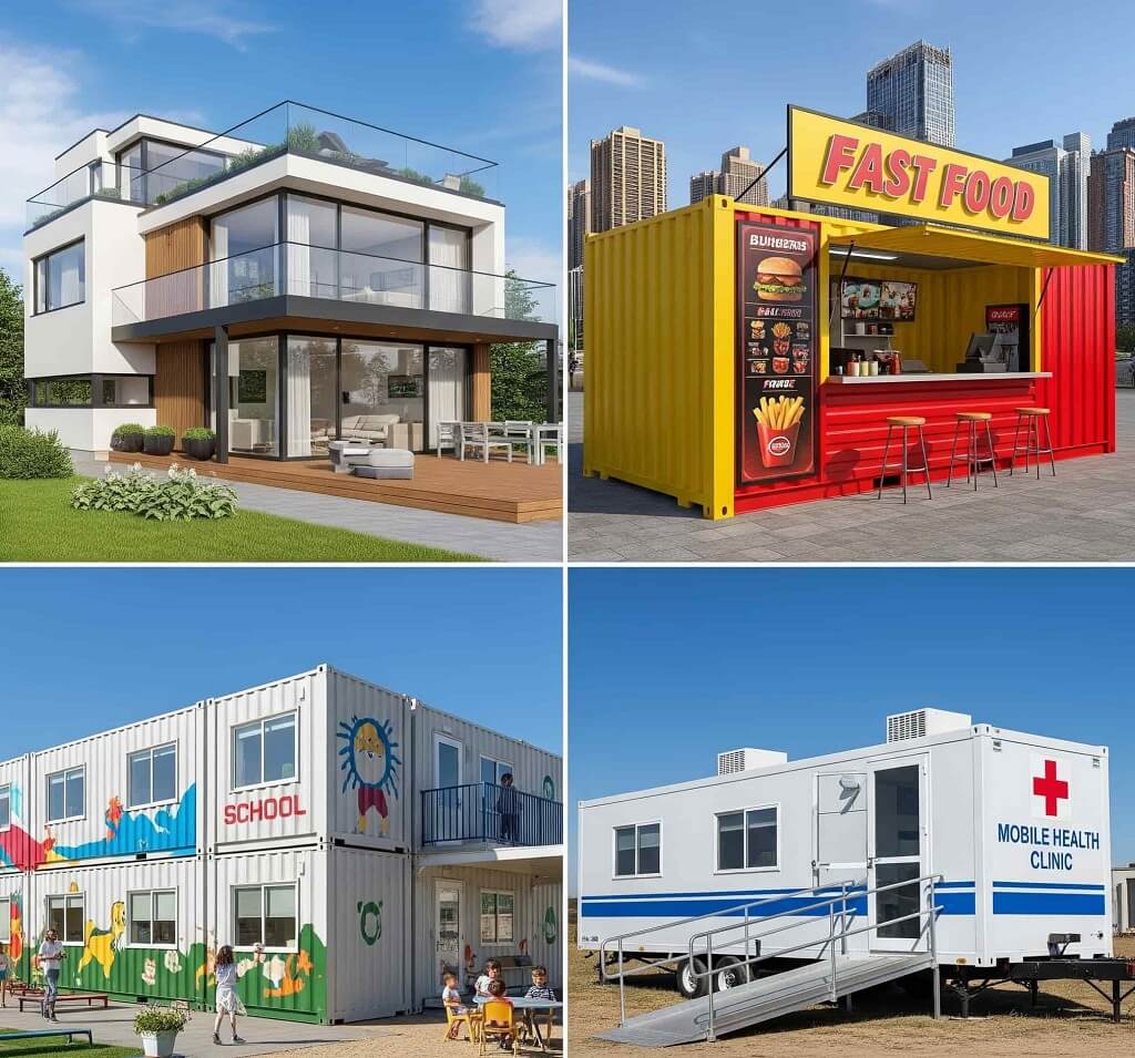 انواع ورق دیواره کانکس ها